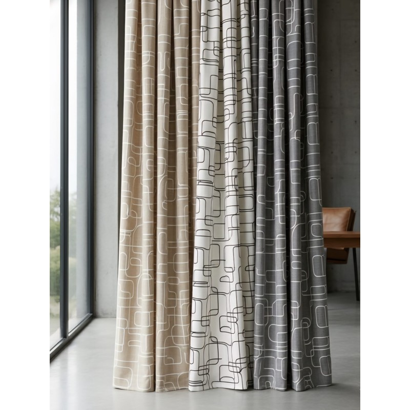 GALA SİCİL SÜZENE  KARE DESENLİ  FONLUK